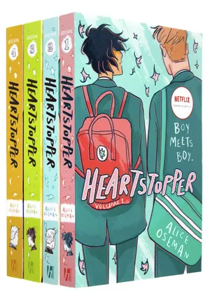 Pack heartstopper. 4 tomos