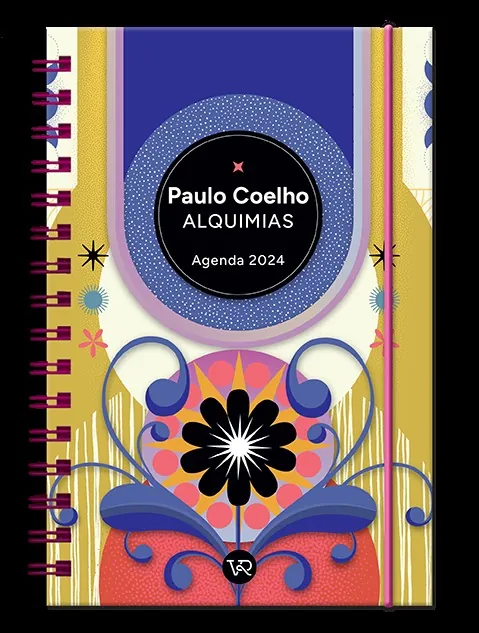 Agenda Paulo Coelho 2024 - Anillada: Alquimias circulo
