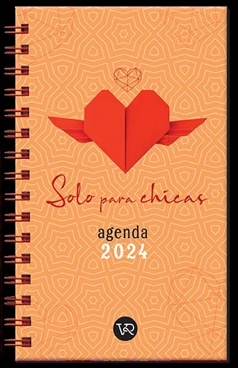 Agenda solo para chicas 2024: Origami