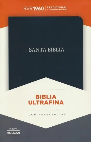 RVR 1960 Biblia Ultrafina Negra