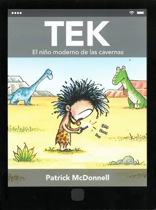 Tek. El niño moderno de las cavernas