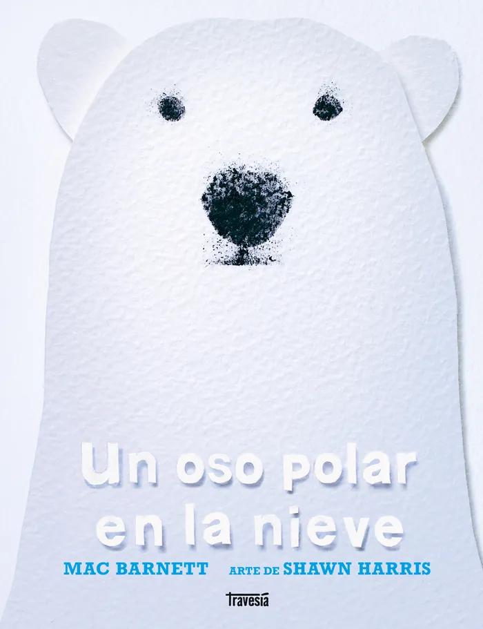 UN OSO POLAR EN LA NIEVE