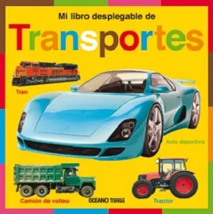 Mi libro desplegable de transportes