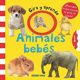 Gira y aprende. Animales bebes