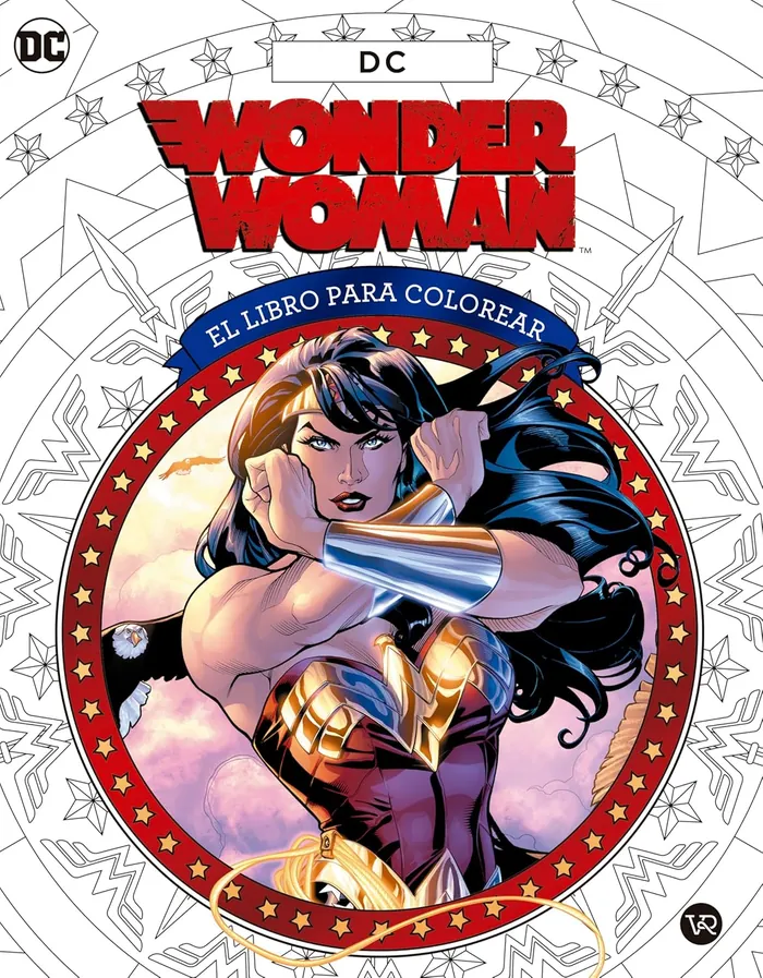 Wonder Woman El Libro Para Colorear