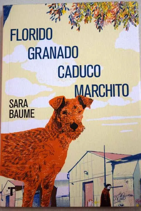 Florido granado caduco marchito