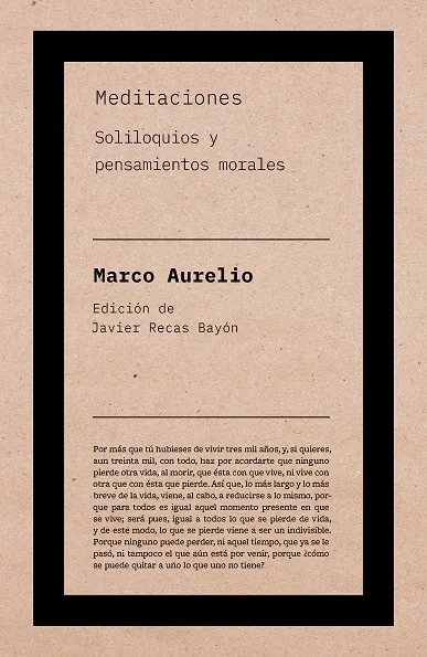 Meditaciones: Soloquios y pensamientos morales
