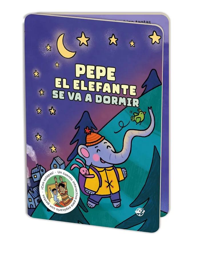 Pepe el elefante se va a dormir