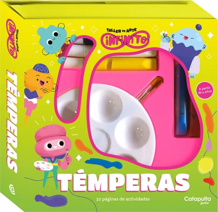 Taller de arte infinito témperas
