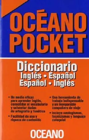 Diccionario Oceano Pocket Ingles-Español Bicolor