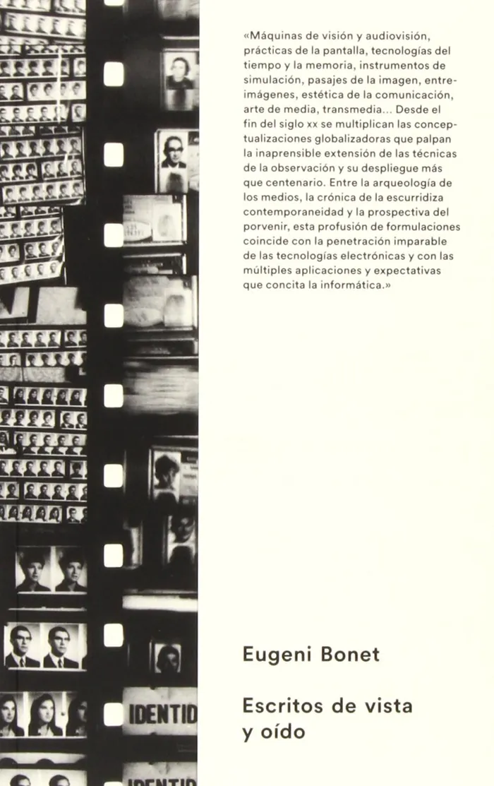 Eugeni Bonet. Escritos de vista y oído