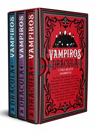 Vampiros. Drácula y otros relatos sangrientos (3 volúmenes)