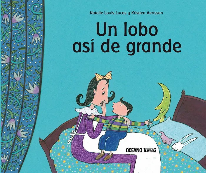 Un lobo asi de grande