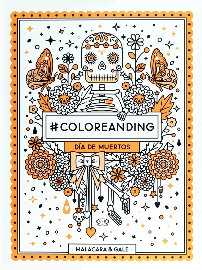 Dia De Muertos #Coloreanding