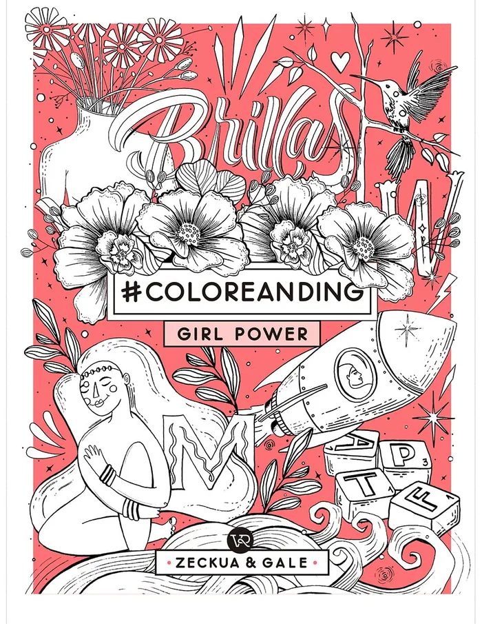 Coloreanding Girl Power