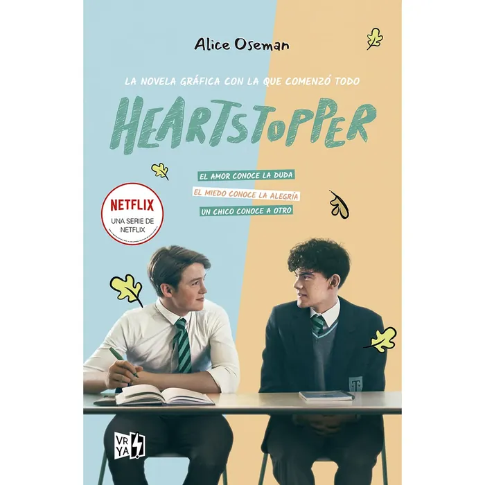 Heartstopper: Portada Netflix