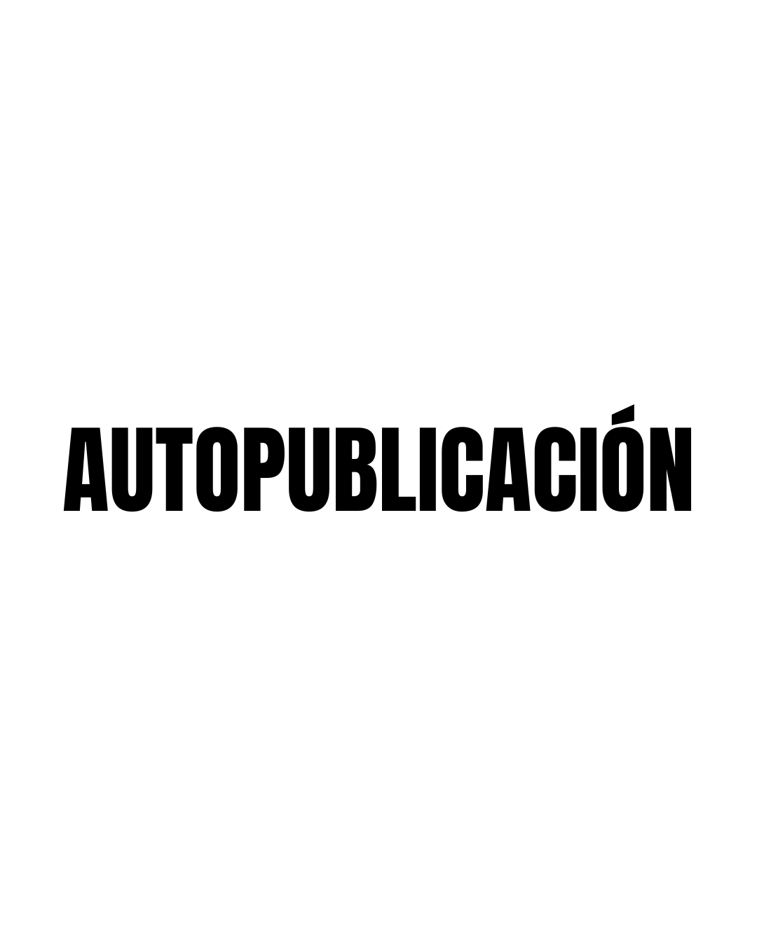 Autopublicación